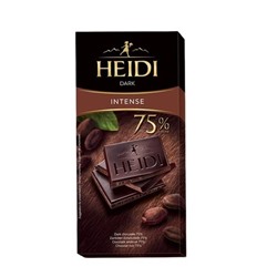 Шоколад Heidi Dark Intense 75% 80гр