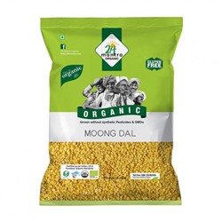 Мунг Дал (500 г), Moong Dal, произв. 24 Mantra Organic