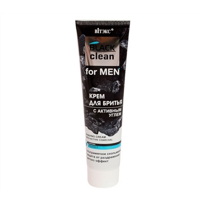 Крем для бритья "Black Clean For Men" (100 мл) (10919027)