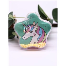 Расческа «Star head unicorn sequins»