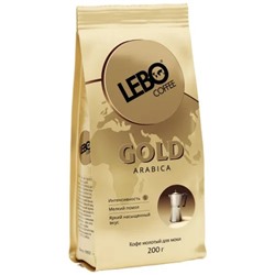 Lebo Кофе Gold молотый для чашки 200 г