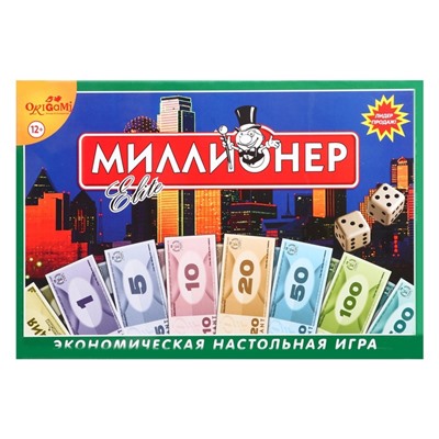 Настольная игра «Миллионер-элит», твёрдая коробка