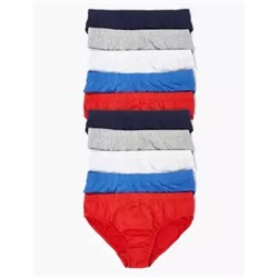 10 Pack Pure Cotton Briefs (2-16 Yrs)