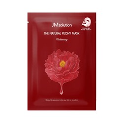 Успокаивающая тканевая маска с экстрактом пиона The Natural Peony Mask Calming,  JM Solution 30 мл