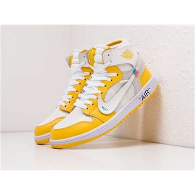 Кроссовки Nike Air Jordan 1 Mid x Off-White