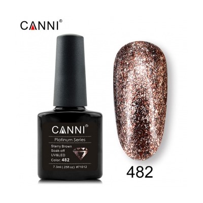 Гель-лак Canni Platinum Series № 482