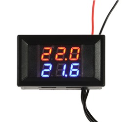 Термометр цифровой, ЖК-экран, провод 1.5 м, 45×26 мм, -20-100 °C
