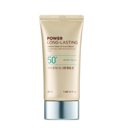 THE FACE SHOP Power Longlasting Зеленый солнцезащитный крем SPF50+ PA++++