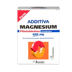 ADDITIVA (АДДИТИВА) Magnesium 400 mg 30 шт