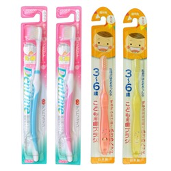 Набор зубных щеток "Семейный": для детей 3-6 лет и для взрослых, с компактной чистящей головкой, Create 4 шт. (средней жесткости)