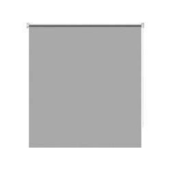 Рулонная штора «Блэкаут Плайн», 160x250 см, цвет серый