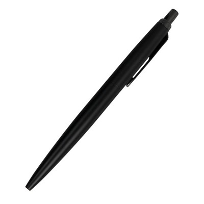 Ручка шариковая Parker Jotter XL Monochrome Black BT, корпус из нержавеющей стали, синие чернила