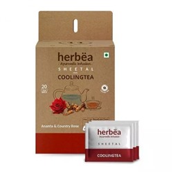 Шитал: охлаждающий чай (20 пак, 1,5 г), Sheetal Coolingtea, произв. Herbëa
