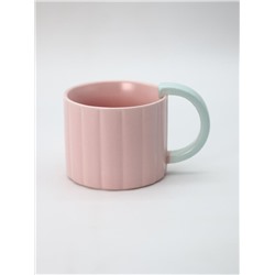 Кружка «Ribbed mug», pink