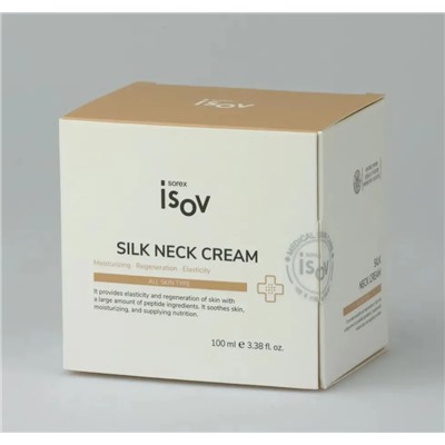 Омолаживающий крем для шеи c ПДРН Silk Neck Cream, Isov 100 мл