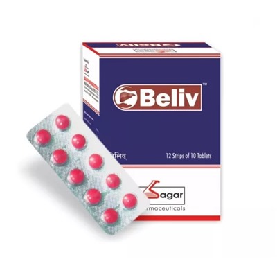 Белив (120 таб), Beliv Tablets, произв. BPRL