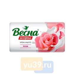 Крем-мыло Весна Роза, 90 гр.