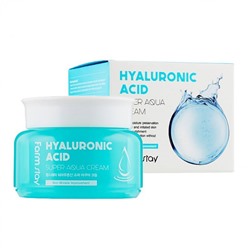 Крем суперувлажняющий с гиалуроновой кислотой, Hyaluronic Acid Super Aqua Cream, FarmStay, 100 мл