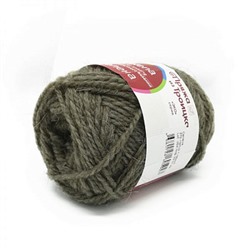 Пряжа для вязания ТРО Селена (100% шерсть) 5х100г/160м цв.0372 натуральный темно-серый упак
