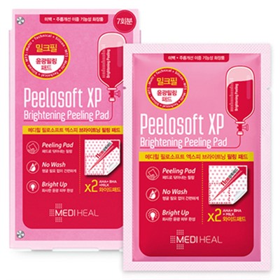 Mediheal Peelsoft XP Осветляющие пилинговые диски (7 шт)