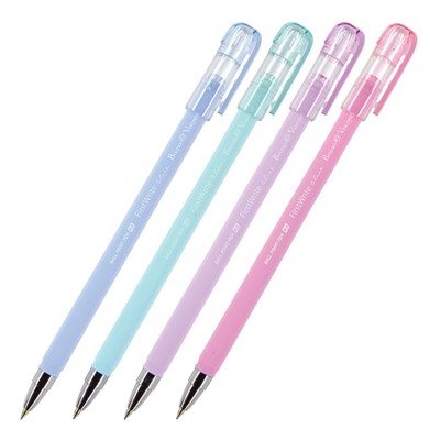 Ручка шариковая FirstWrite Zefir, 0.5 мм, синие чернила, матовый корпус Silk Touch, МИКС