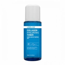 Lebelage Тонер для лица коллагеновый с гиалуроном / Collagen Hyaluronic Toner, 300 мл