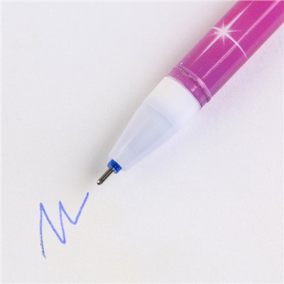 Ручка пиши-стирай с колпачком «Волшебная ручка», гелевая, 0.5 мм, синяя паста