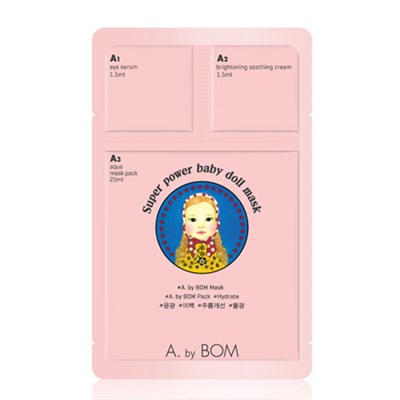 A.by Bom Super Power Baby Doll Тройная комплексная маска