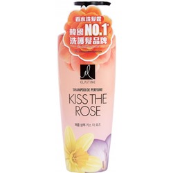 Elastine Парфюмированный шампунь для всех типов волос Kiss the rose  600 мл.