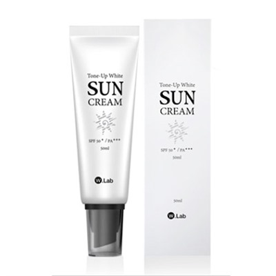 W.Lab TONE-UP WHITE Осветляющий солнцезащитный крем SPF50+ PA+++