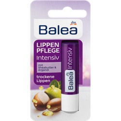 Balea Lippenpflege Intensiv Балеа Бальзам для ухода за сухими губами с маслом Карите и Аргановым маслом, 4,8 г