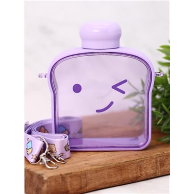 Бутылка «Bread slice», purple (380 ml)