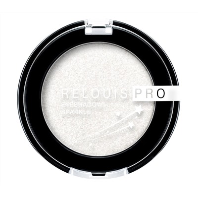 Тени для век "Relouis Pro Eyeshadow Sparkle" тон: 01, snow (101094056)