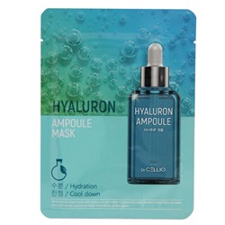 Маска тканевая, HYALURON AMPOULE MASK, Dr.CELLIO, 25 мл