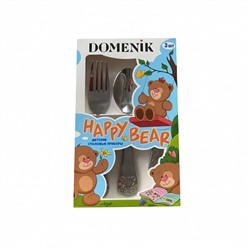 Набор детских столовых приборов HAPPY BEAR 3пр.