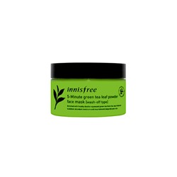 Innisfree 5-минутная маска с экстрактом зеленого чая (70 гр)