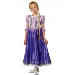 Детский карнавальный костюм Принцесса Рапунцель (текстиль) 7065 Дисней