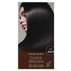 NATURE REPUBLIC Hair & Nature Hair Крем-краска для волос 3N Dark Brown