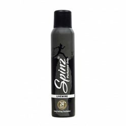 Дезодорант-спрей Для энергичных людей (150 мл), Spinz Livewire Perfumed Deo, произв. CavinKare