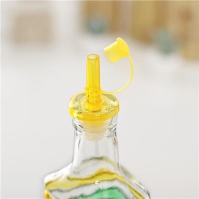 Бутыль стеклянная для соусов и масла «Перелив», 600 мл, h=28 см
