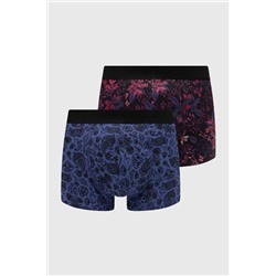 Bokserki męskie wzorzyste (2-pack) kolor multicolor