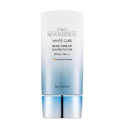 Missha Time Revolution White Cure Blanc Tone-up Осветляющий солнцезащитный крем SPF50+ / PA+++