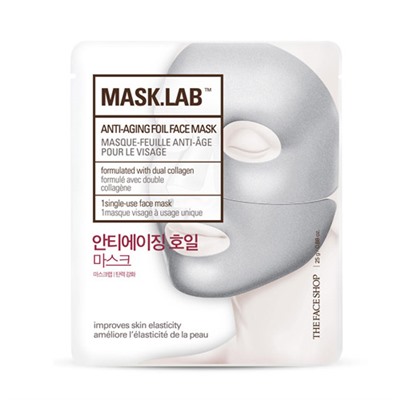 THE FACE SHOP Mask.Lab Anti-Aging Антивозрастная маска-фольга (1 шт)