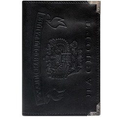 Обложка паспорта FB 4-118 чёрный