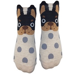 Укороченные носки серии Lovely animals Маленькие породы36-39