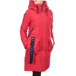 20-901 RED Пальто зимнее женское HAPPYSNOW (150 гр. холлофайбера) размер 42
