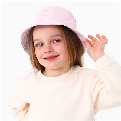 Панама детская для девочки, цвет розовый, р-р 48-50