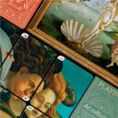 Карты игральные «Playing cards. Art collection», 54 карты, 18+