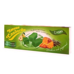 Конфеты "Умные сладости" желейные ананас- зеленая груша