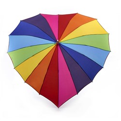 L909-4315 Rainbow (Радуга) Зонт женский трость Fulton